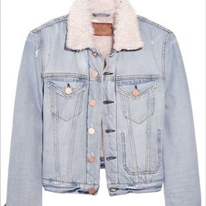ACNE Lined Denim Jacket Size L